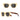 Acetate Designer Retro Fashion Women's Square UV400 Polaroid Sunglasses