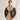 Men's Casual Style Brown Shearling Leather Wool Lined Aviator Jacket