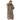 Women's Winter Luxury Genuine Leather Mink Fur Coat with Fur Hood