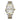 Men's Stainless Steel Push Button Hidden Clasp Week Date Waterproof Luminous Luxury Quartz Watch