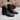 Winter Formal Python Skin Pattern Genuine Leather Lace Up Men's Ankle Boots