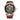 Luxury Men's Automatic Round Dial Skeleton Leather Strap Waterproof Watch