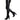 Matte Leather Thick Chunky Heels Zipper Tight Over The Knee Boots for Women