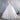 Crystal White Long Sleeve Lace Bottom Vintage Wedding Dress for Brides