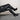 Women's Black Studded Leather Over the Knee Thin High Heel Boots