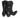 Men's Black Vintage Pointed Toe Increased High Heels Genuine Leather Boots
