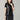 Women's European Fashion Black Genuine Leather Thin Waistcoat Vest