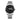 Men's Stainless Steel Push Button Hidden Clasp Week Date Waterproof Luminous Luxury Quartz Watch