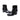 Black Soft Genuine Leather Thick Heels Lace Up Chelsea Boots for Men