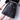 Sexy Young Girl Genuine Leather High Waist A-Line Short Skirt with Zipper Pocket