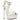 Women's Summer Party Round Toe Buckle Strap Platform High Heels Cross-tied Pumps