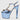Sexy Club Party Style Blue Riveted High Heels Platform Pumps for Women