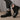 Men's British Style Genuine Leather Platform Height Increasing Embroidery Slip On Boots