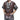 Coffee Men 3D African Ethnic Primitive Tribal Dashiki Printing Pocket Short Sleeve Oversized Shirt Fashion Clothing  -  geraldblacksnap.com