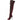 Women's Sexy Crystal Hearts Peep Toe Cross Lace Up Thigh High Boots