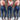 Women's Casual Fashion High Rise Slim Stretch Jeans Pants with Tassel Belt