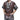 Coffee Men 3D African Ethnic Primitive Tribal Dashiki Printing Pocket Short Sleeve Oversized Shirt Fashion Clothing  -  geraldblacksnap.com