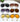 Oversized Oval Punk Luxury Vintage Style Double Beam Pilot Sunglasses for Women
