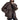 Sheepskin Real Leather Rivet Decor Belted Motorcycle Jacket for Women