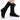 Black Cow Leather Sole Flat Heels Stage Show Jazz Pole Dance Shoes for Women