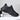 Cow Leather Embossed Crocodile Skin Pattern Solid Color Lace-up Men's Sneakers
