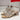 Rose Gold Chunky Square Heels Rhinestone Ankle Buckle Strap Sandals for Women