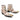 Luxury Genuine Leather Pointed Toe High Heels Studded Italian Chelsea Ankle Boots
