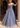Women's Elegant Flower Embroidery Luxury Evening Prom Dress