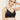 Three Quarter Thin Cup Push Up Plunge Mesh Splicing Underwear Lace Bra