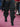 Women's Retro Pointed Toe High Heels Pleated Pile Over-the Knee High Boots