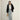 Women's Merino Wool Sheepskin Double Faced Hooded Fur Coat