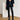 Women's Business Casual Sheepskin High Waist Straight Leg Slim Pants
