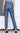 Women's Casual Streetwear Soft Sheepskin Vertical Grain High Waist Pencil Pants