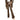 Women's Autumn Winter Mid Waist Skinny Flared Stretch Leather Pants