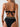 Cross Push Up Hollow Strapped Bikini High Waist Brazilian Swimwear for Women