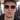 Classic Punk  Small Metal Frame Rectangle Rimless UV400 Sunglasses for Men