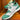Men's Casual Fashion Ostrich Skin Leather Dual Color Patchwork Sneakers