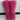 Women's Rose Red Warm Plush Faux Fur 70cm Long Over Knee Snow Boots