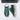 Crocodile Skin Casual Sports Green Transparent Sole Sneakers for Men