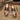 Men's Vintage Leather Distressed Patchwork Round Toe Lace-Up Low Top Derby Shoes