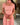 Luxury Pink Square Collar Evening Party Prom Dress for Women