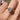 Women's Solid 14K 9k White Gold IGI Lab Grown Oval Diamond Wedding Ring