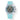 Men's Automatic 40mm Chronograph Mechanical Crystal Case Fluororubber Strap Watch