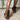 Retro Metal Buckle Faux Fur Strappy Pointed Toe Stilettos Thin High Heels Pumps