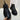 Men's Snake Skin Leather Letter Print Lace-up Casual Hi-top Sneakers