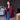 Women's Genuine Leather Two Buttons Long Loose Waxed Goatskin Blazer Jacket