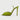 Women's Light Green Crystal Mesh Peep Toe Shallow Pointed Thin High Heeled Stilettos Pumps