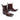 Men's Streetwear Style Snakeskin Studded Straps Block Heels Ankle Boots