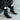 Women's Autumn Sheep Suede Buckle Strap Square Toe Slip-On Stiletto Skinny Boots
