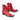 Men's Leather Metal Pointed Toe Rivets Height Increasing Dress Boots